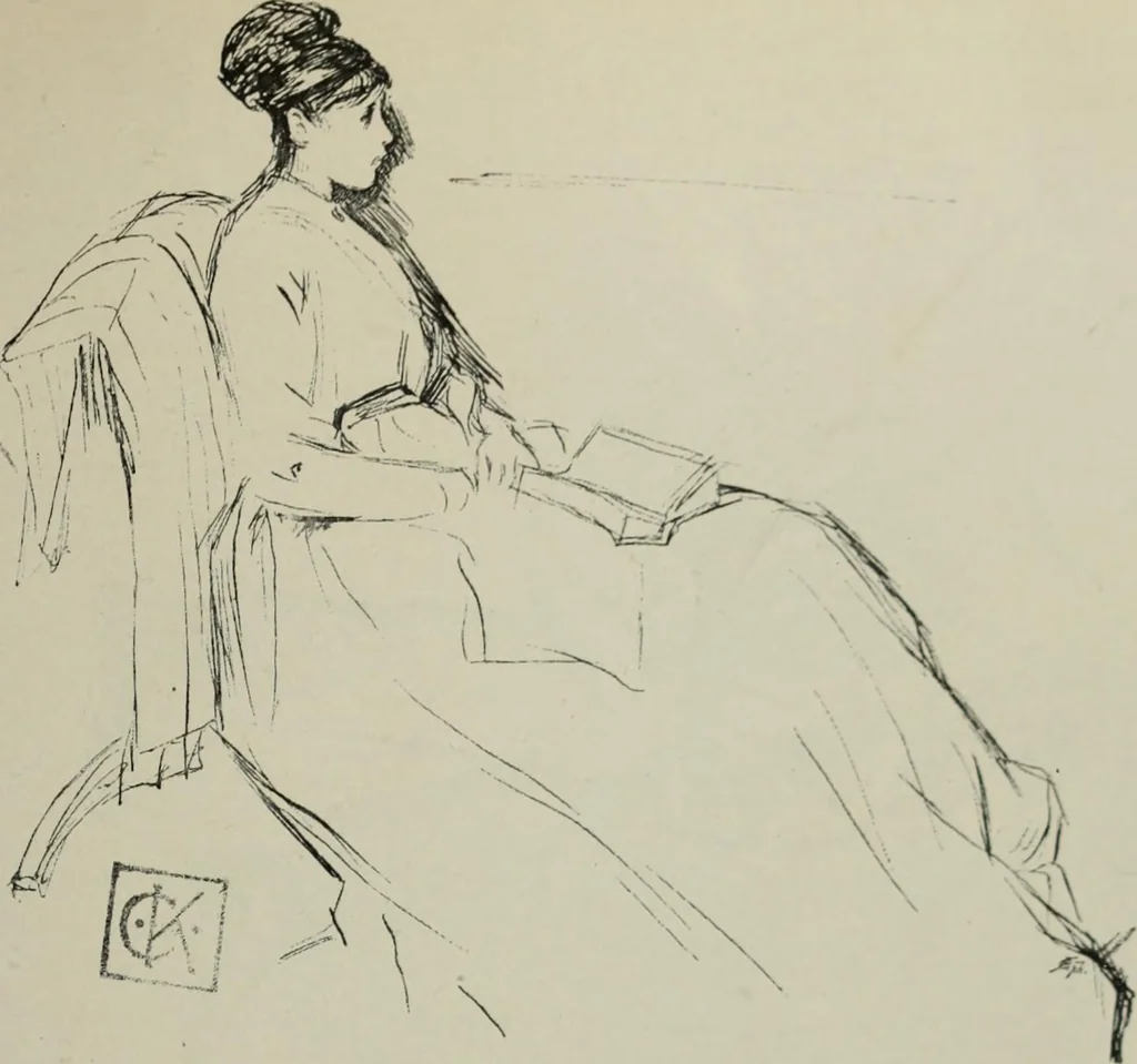 An illustration from Studio international, 1893, leaf 164
