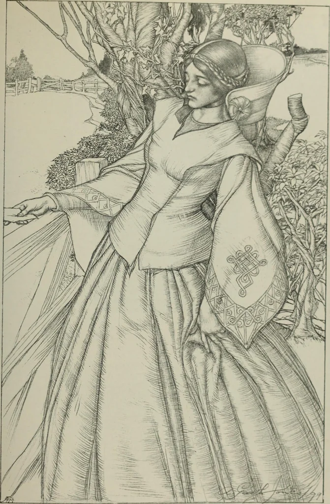 An illustration from Studio international, 1893, leaf 168