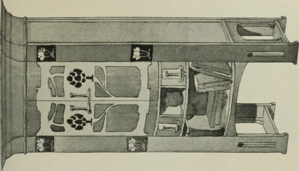 An illustration from Studio international, 1893, leaf 180