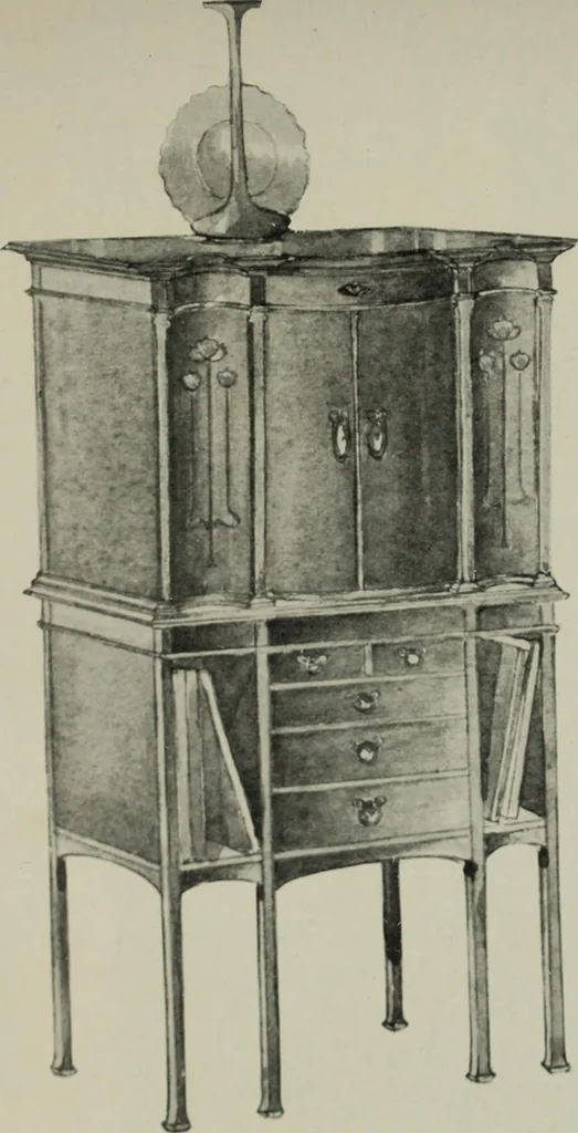 An illustration from Studio international, 1893, leaf 180
