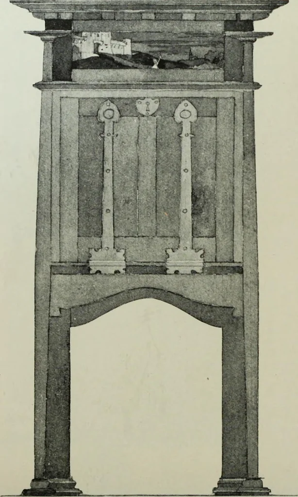 An illustration from Studio international, 1893, leaf 181