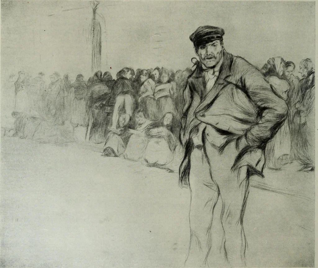 An illustration from Studio international, 1893, leaf 231
