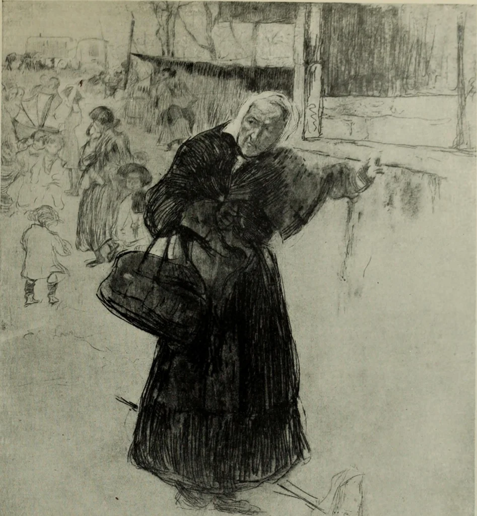 An illustration from Studio international, 1893, leaf 232