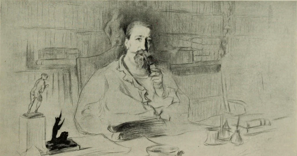 An illustration from Studio international, 1893, leaf 240