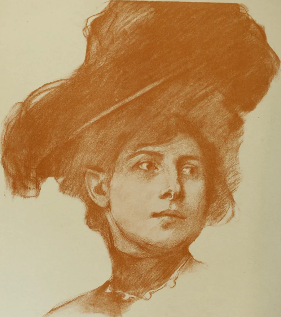 An illustration from Studio international, 1893, leaf 25