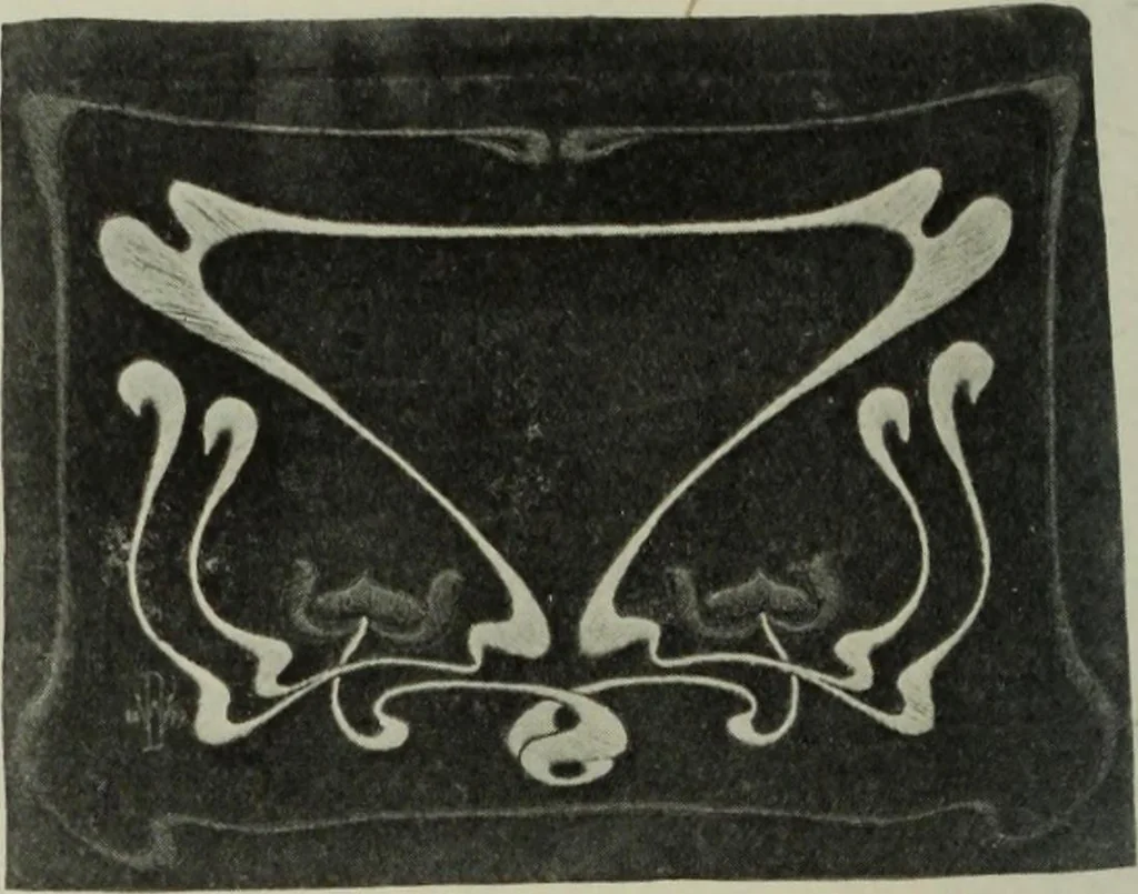 An illustration from Studio international, 1893, leaf 251