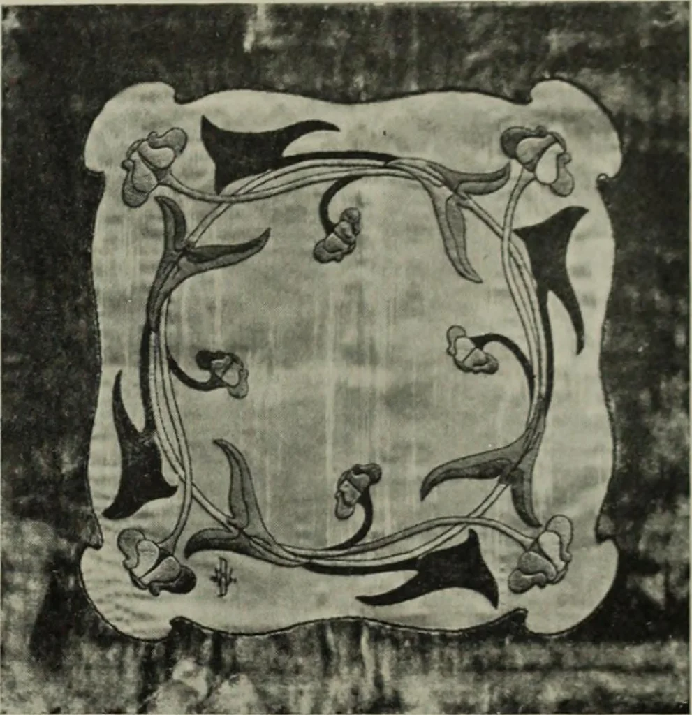 An illustration from Studio international, 1893, leaf 252