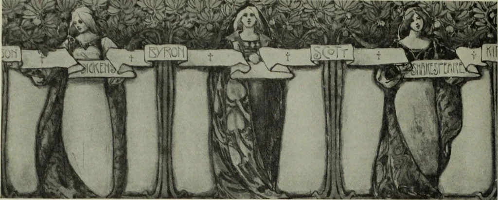 An illustration from Studio international, 1893, leaf 257