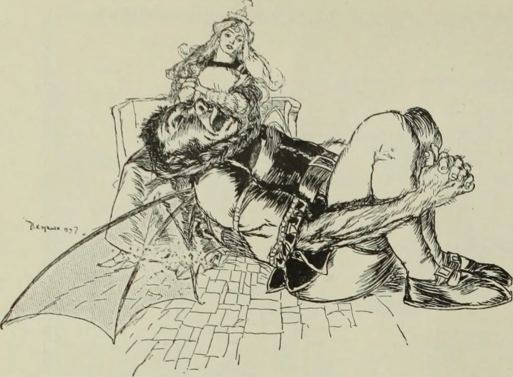 An illustration from Studio international, 1893, leaf 265