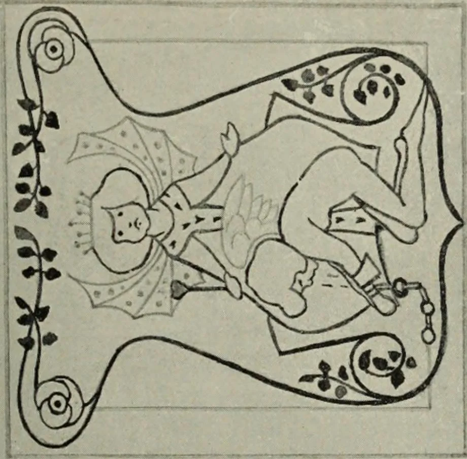 An illustration from Studio international, 1893, leaf 272