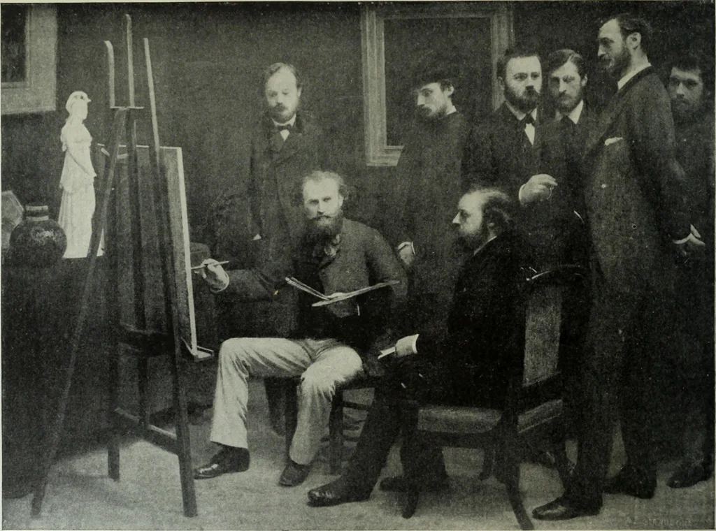 An illustration from Studio international, 1893, leaf 281