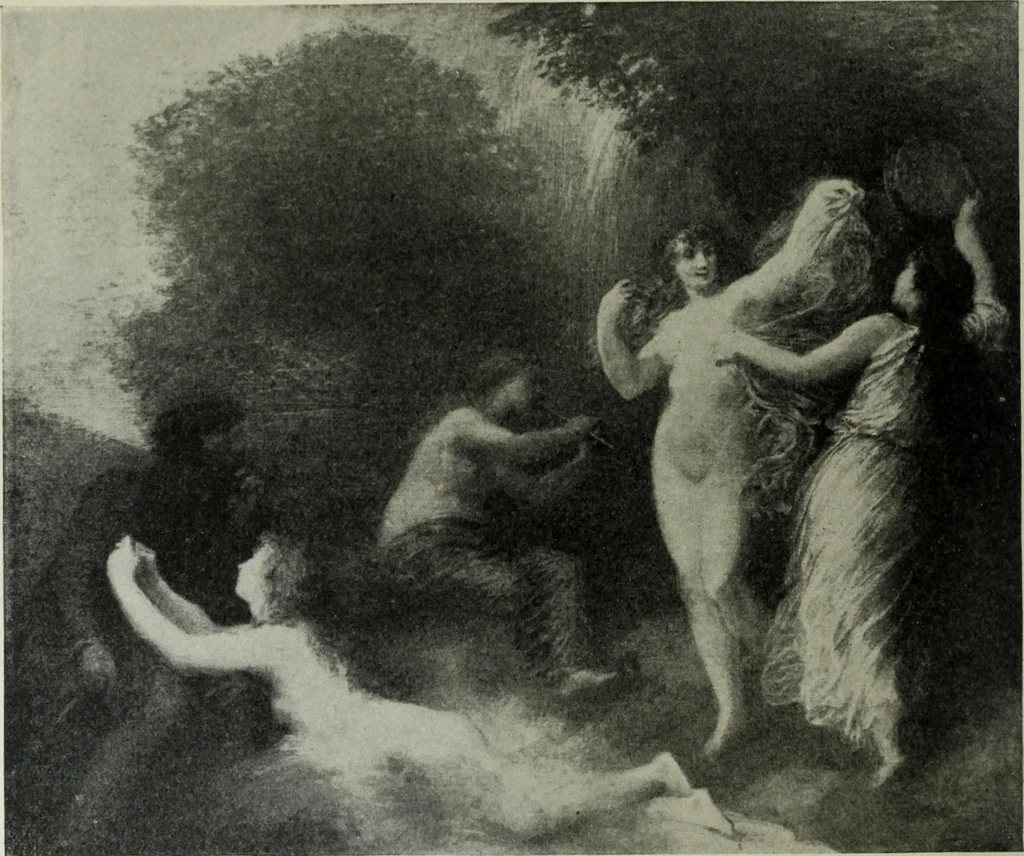 An illustration from Studio international, 1893, leaf 287