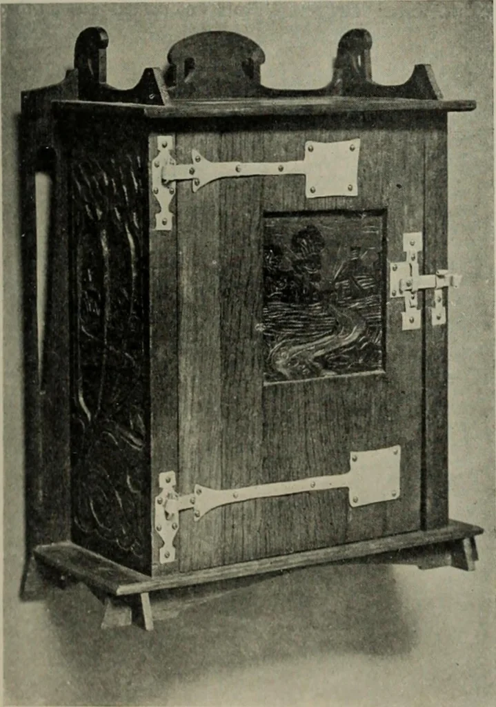 An illustration from Studio international, 1893, leaf 296