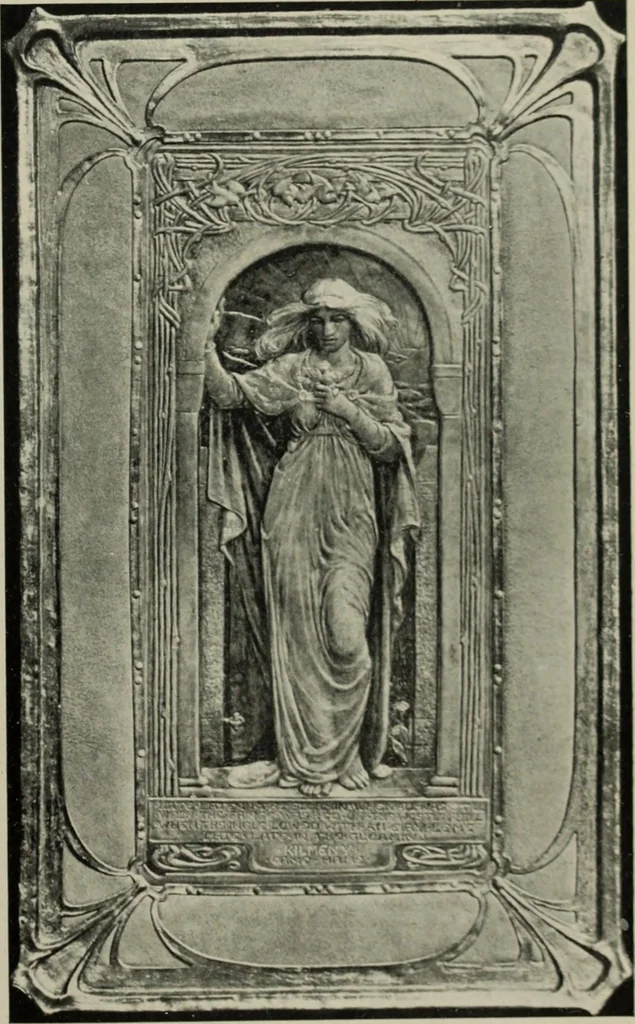 An illustration from Studio international, 1893, leaf 298