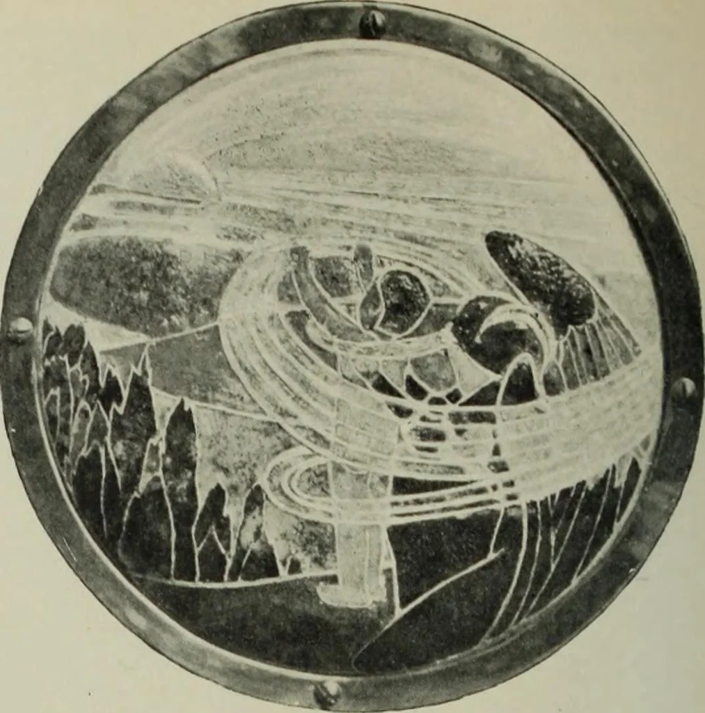 An illustration from Studio international, 1893, leaf 307