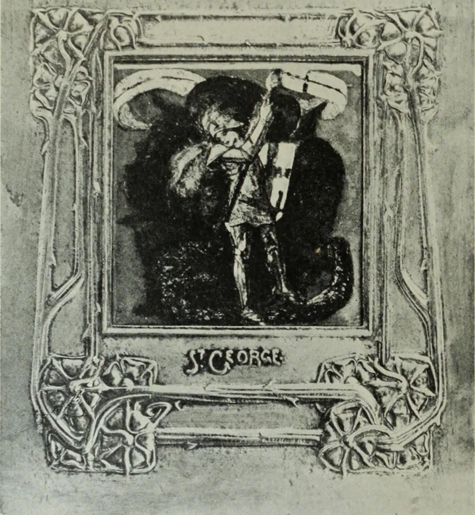 An illustration from Studio international, 1893, leaf 307