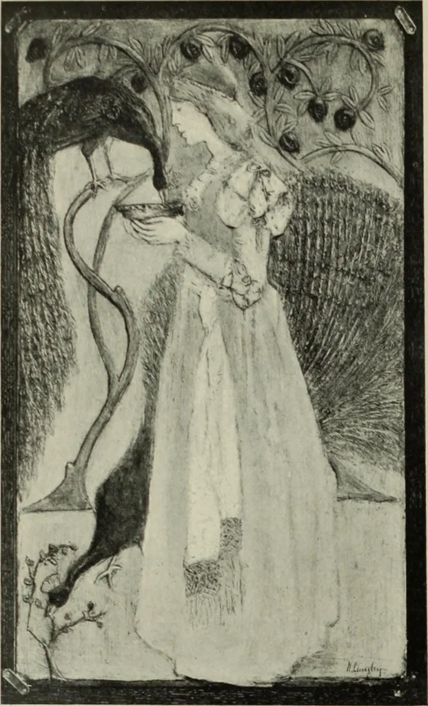 An illustration from Studio international, 1893, leaf 309