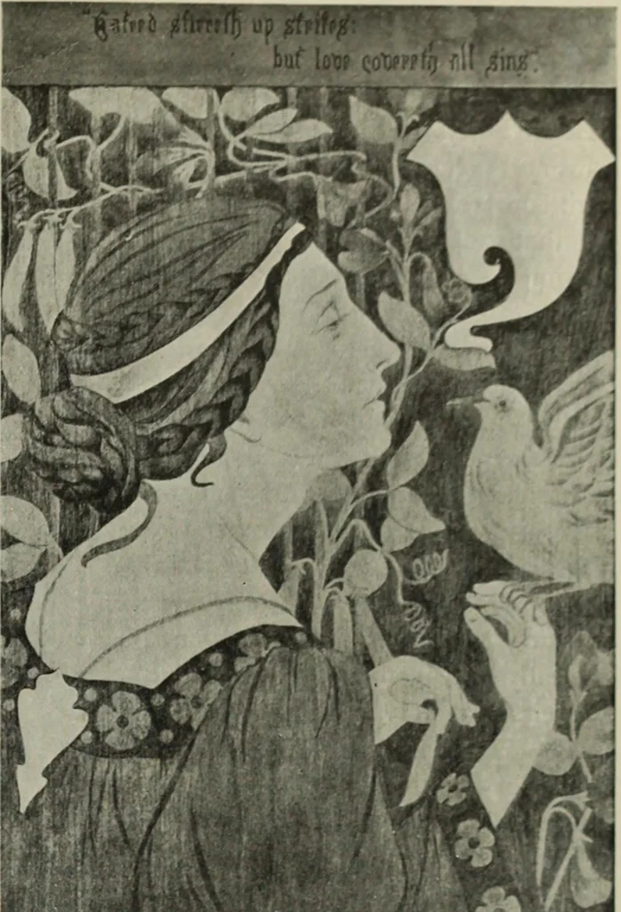 An illustration from Studio international, 1893, leaf 310