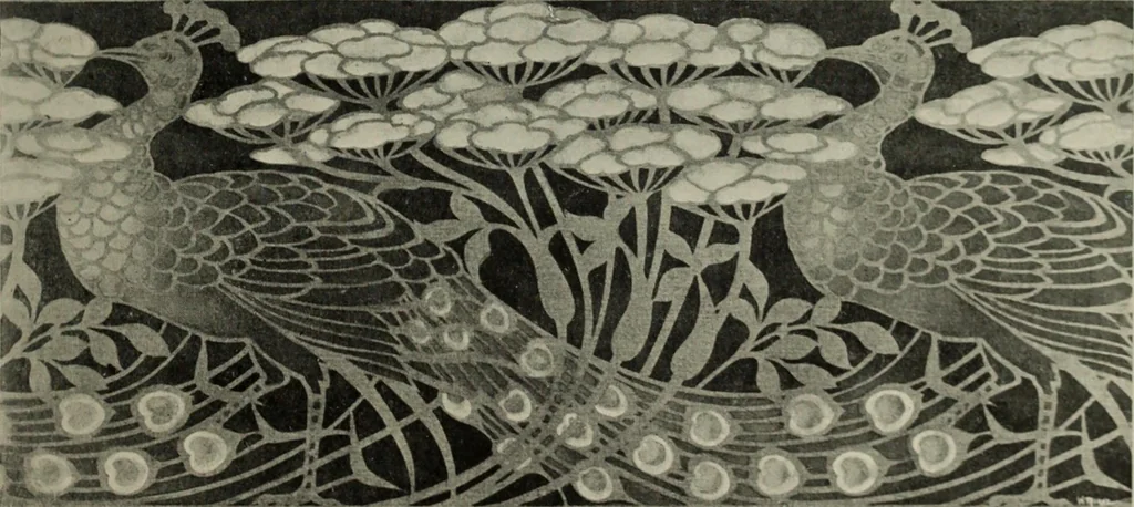 An illustration from Studio international, 1893, leaf 310