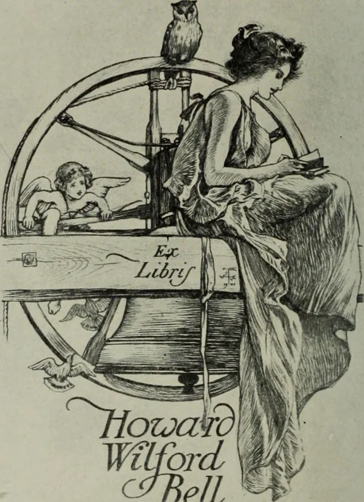 An illustration from Studio international, 1893, leaf 329