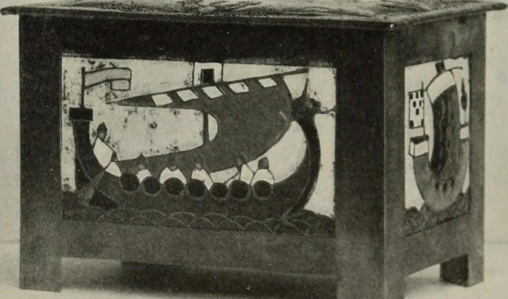 An illustration from Studio international, 1893, leaf 338