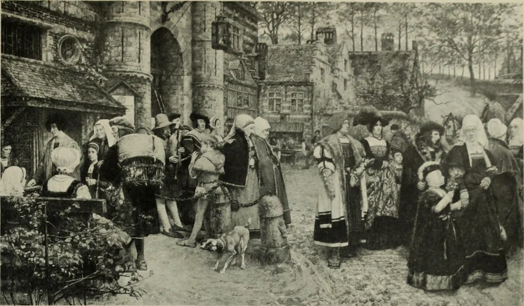 An illustration from Studio international, 1893, leaf 350
