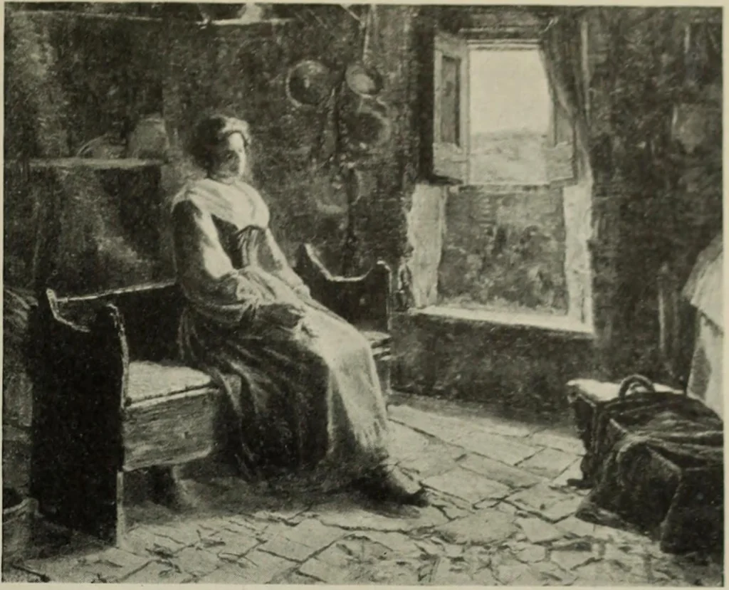 An illustration from Studio international, 1893, leaf 352