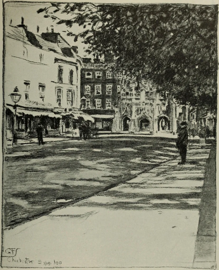 An illustration from Studio international, 1893, leaf 82