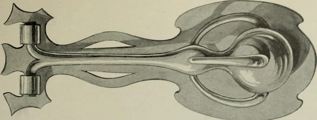 An illustration from Studio international, 1893, leaf 98