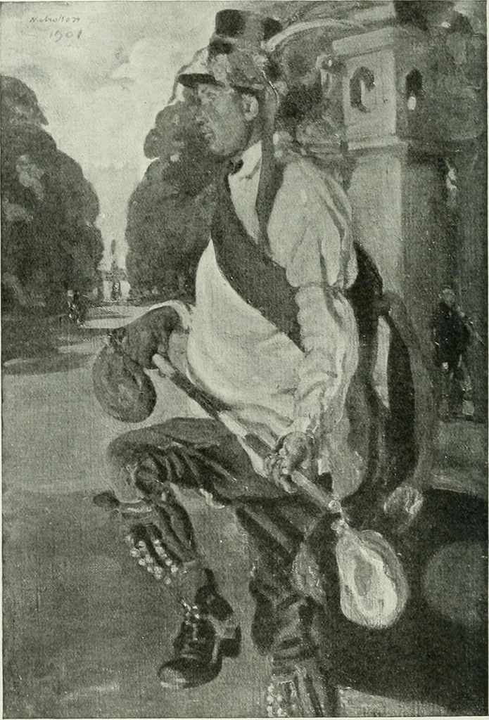 An illustration from Studio international, 1893, leaf 101