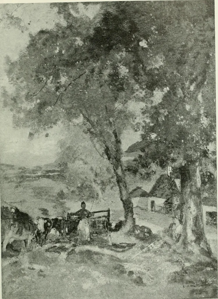 An illustration from Studio international, 1893, leaf 102