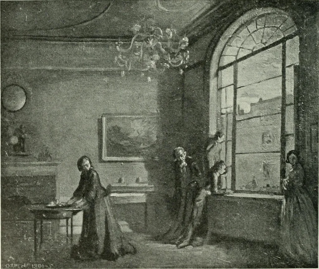 An illustration from Studio international, 1893, leaf 103