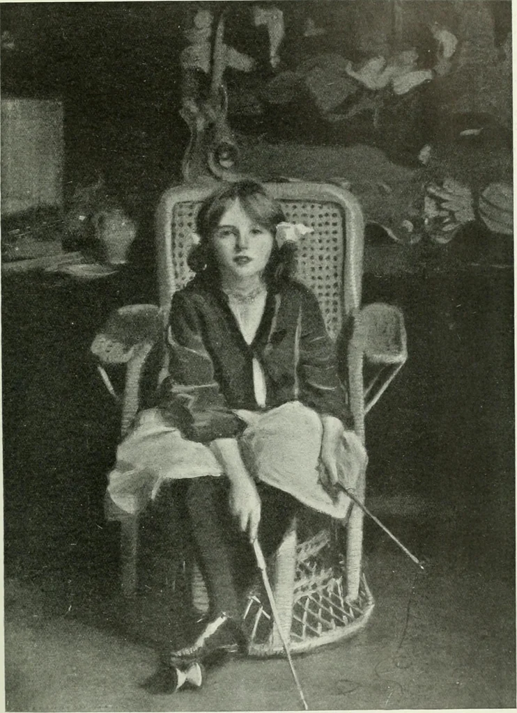 An illustration from Studio international, 1893, leaf 106