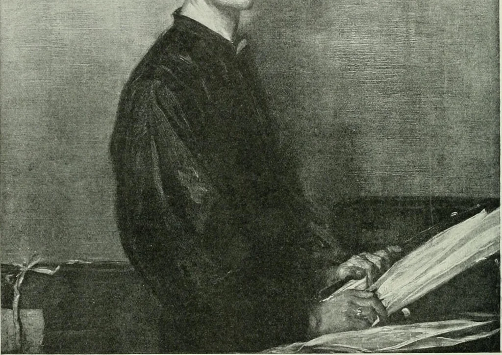 An illustration from Studio international, 1893, leaf 107
