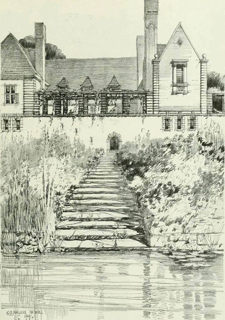 An illustration from Studio international, 1893, leaf 110