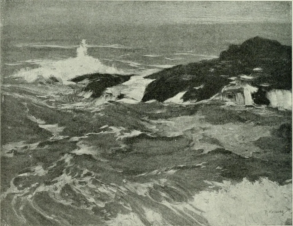 An illustration from Studio international, 1893, leaf 123