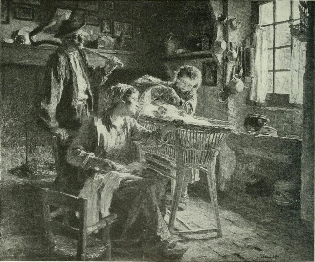 An illustration from Studio international, 1893, leaf 13
