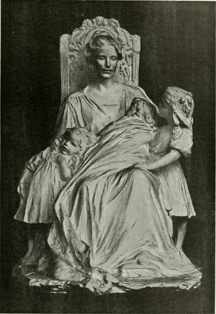An illustration from Studio international, 1893, leaf 130