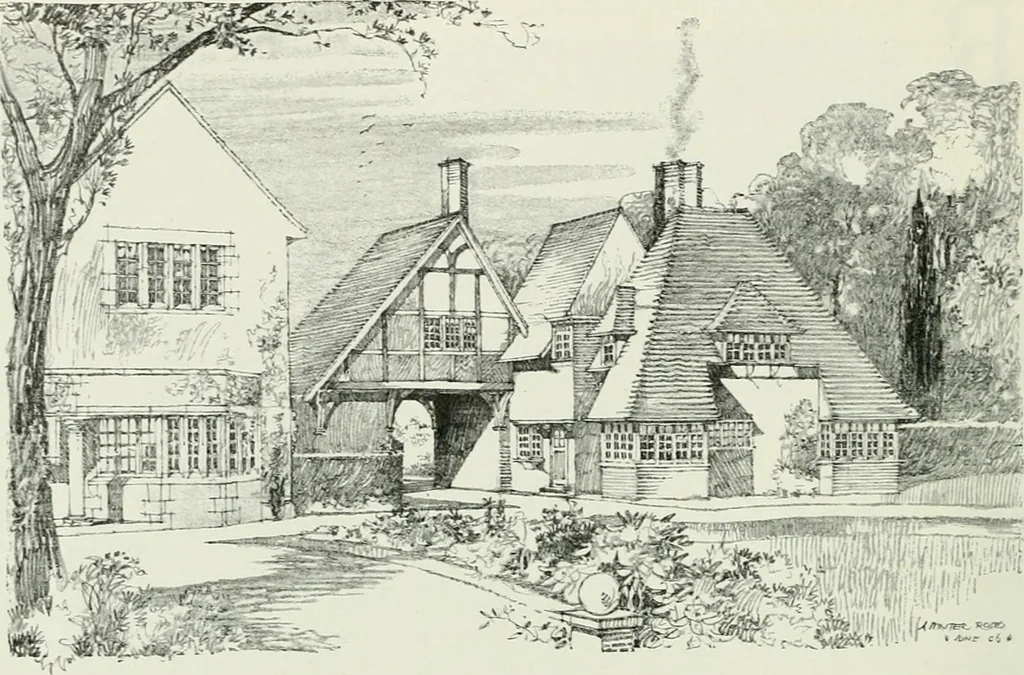 An illustration from Studio international, 1893, leaf 133