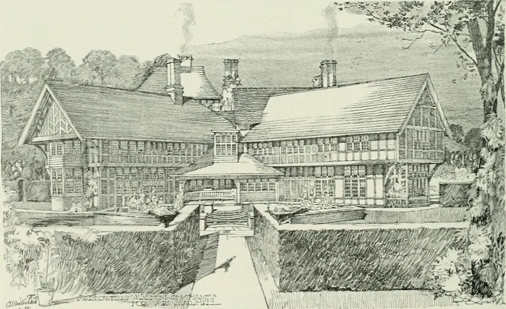 An illustration from Studio international, 1893, leaf 133