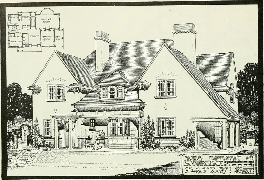 An illustration from Studio international, 1893, leaf 135