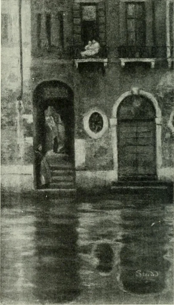 An illustration from Studio international, 1893, leaf 137