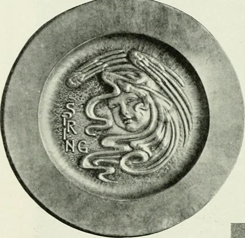 An illustration from Studio international, 1893, leaf 143