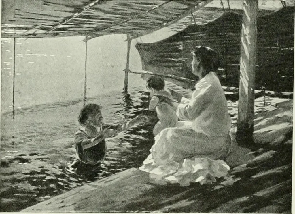 An illustration from Studio international, 1893, leaf 145