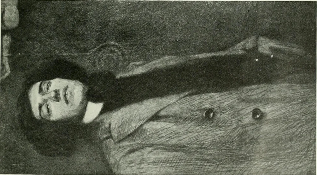 An illustration from Studio international, 1893, leaf 148