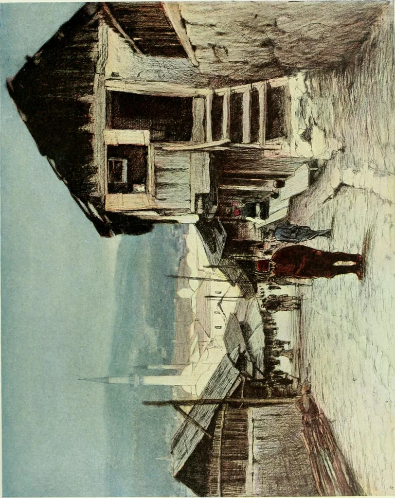 An illustration from Studio international, 1893, leaf 150