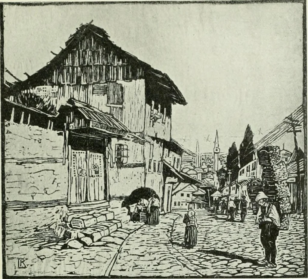 An illustration from Studio international, 1893, leaf 152