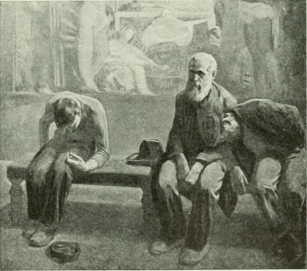 An illustration from Studio international, 1893, leaf 156