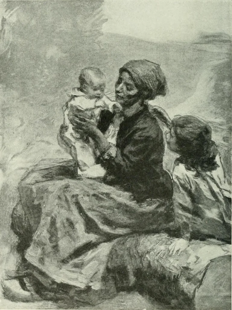 An illustration from Studio international, 1893, leaf 17