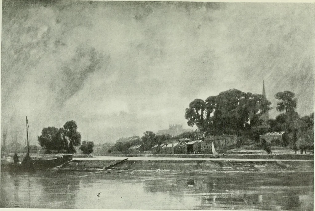 An illustration from Studio international, 1893, leaf 178